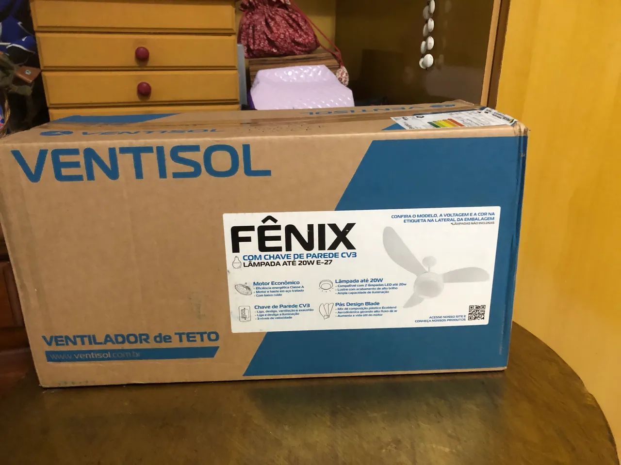 Ventilador de teto Ventisol
