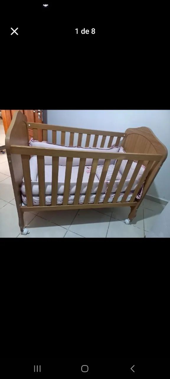 Berço com colchão ortobom - Foto 5