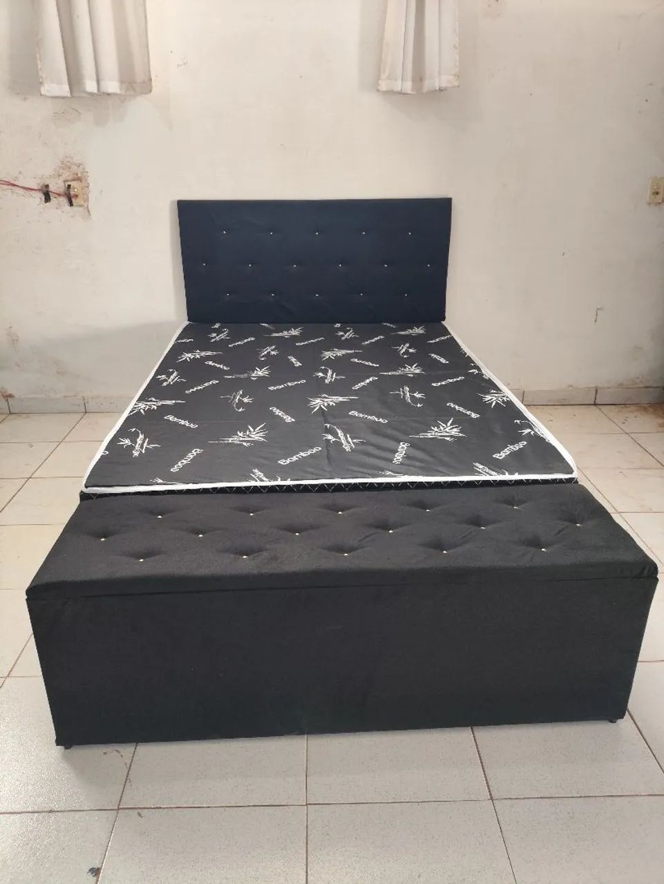 CAMA BOX DE CASAL ENTREGA GRÁTIS  - Foto 2
