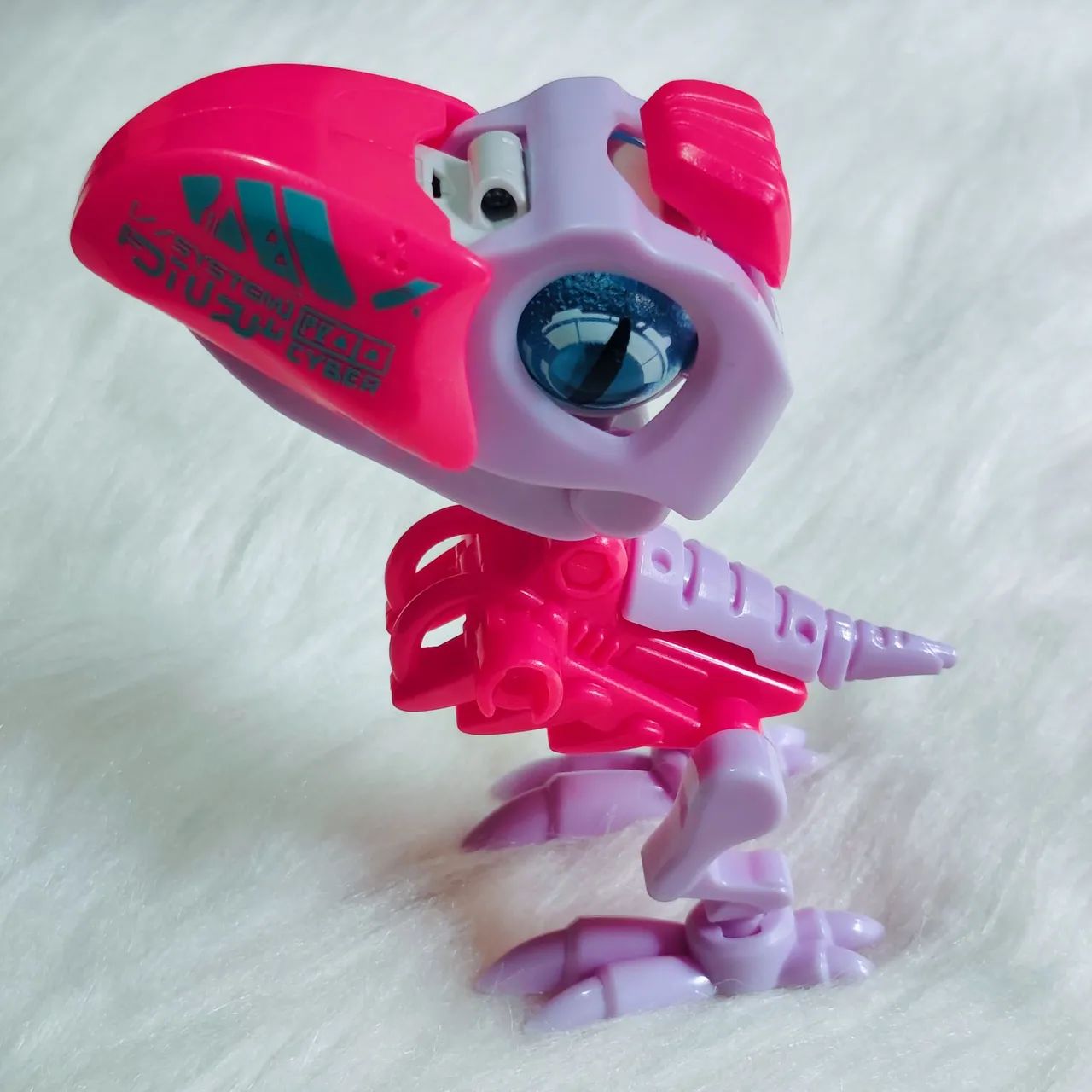 Brinquedo Dino Com Luz E Som Biopod Cyberpunk - Foto 4