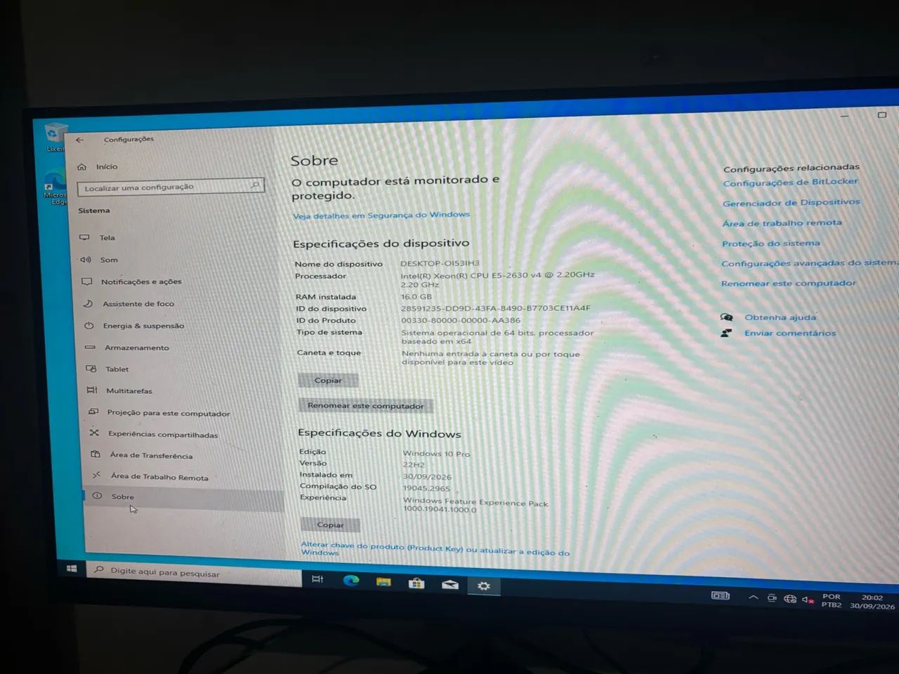 PC Intel Xeon - 16GB DDR4 - SSD 256GB - Foto 3