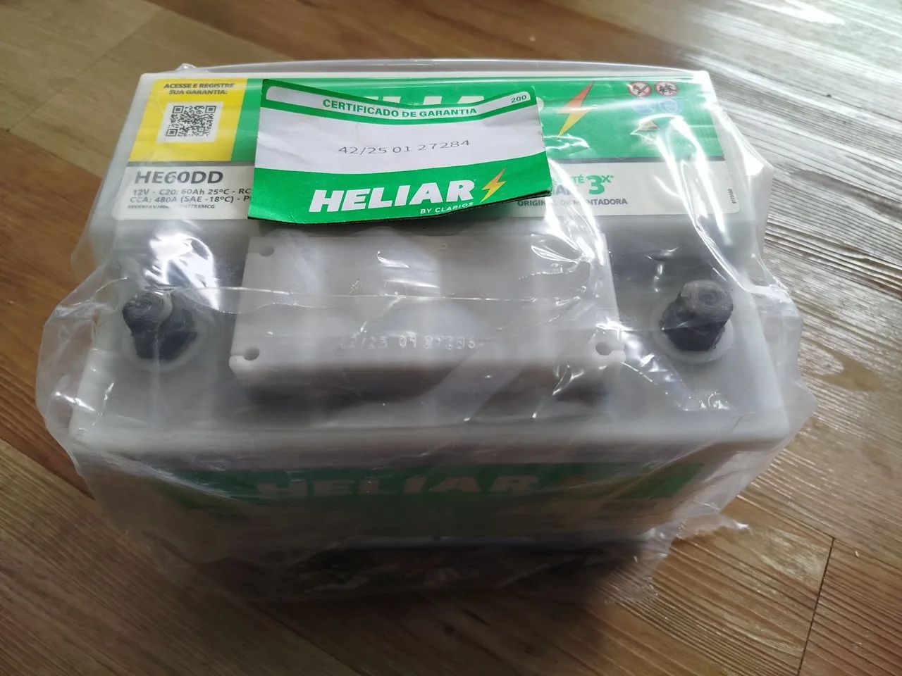 Bateria NOVA Heliar 60 Amperes