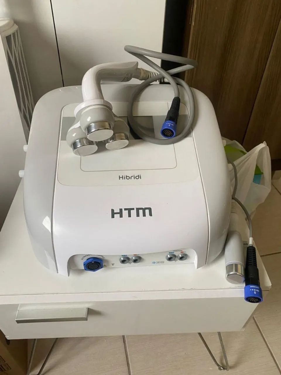 Aparelho Híbridi HTM - Ultrassom + Eletroterapia Profissional