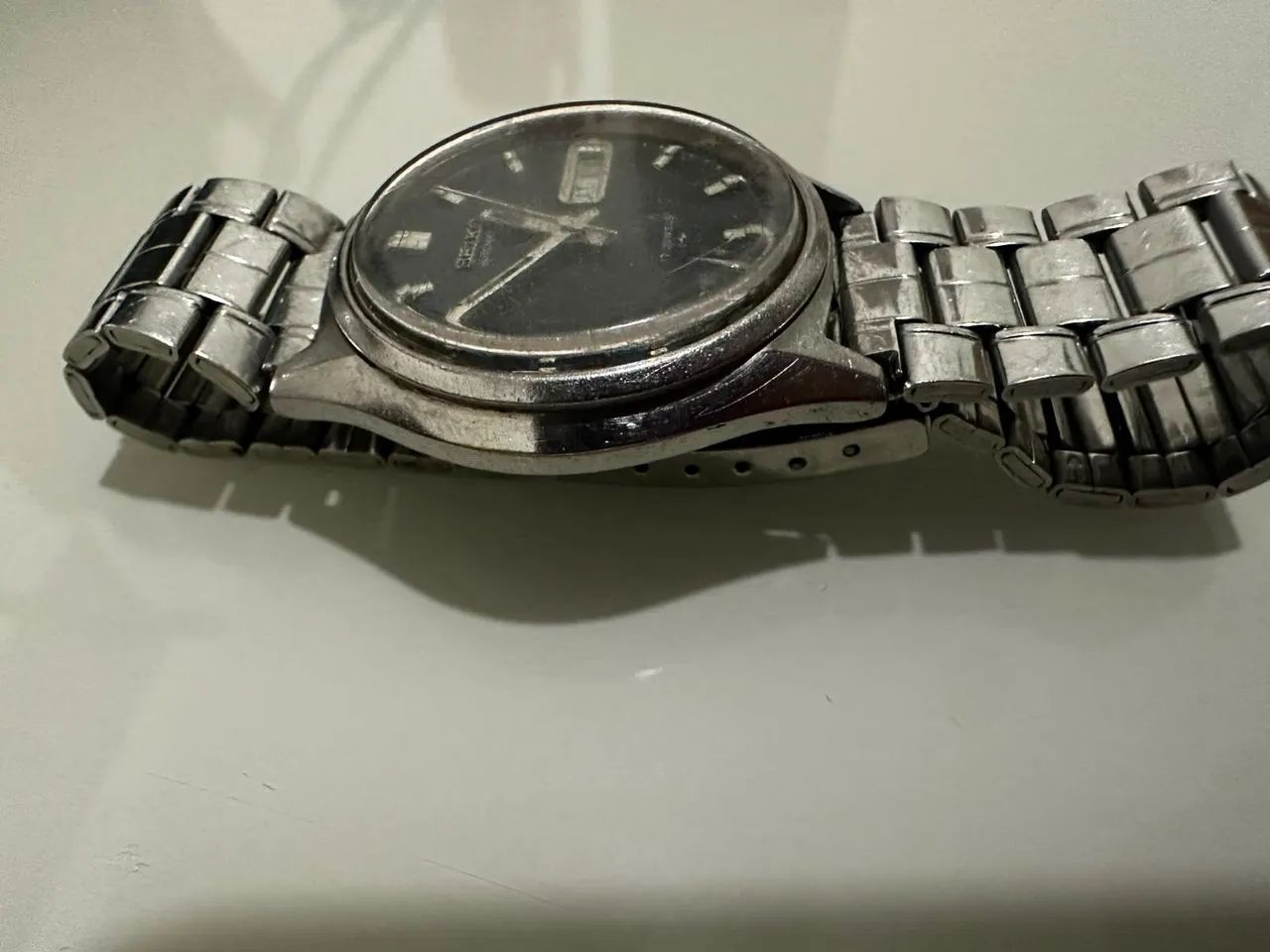 Relógio Seiko 5 Antigo Revisado Automático Aceito OLX Pay - Foto 4