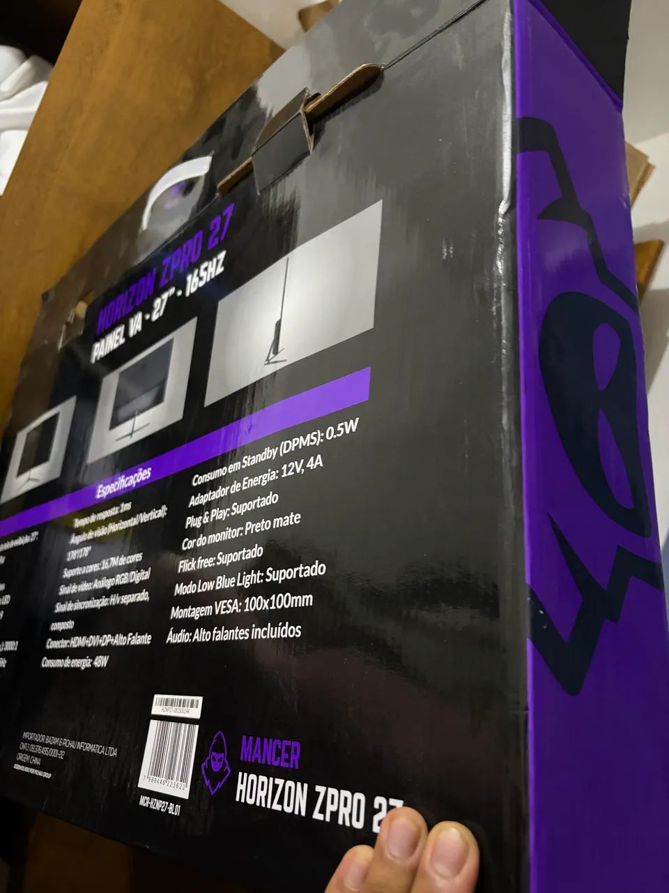 Monitor GAMER mancer 27 - Foto 4