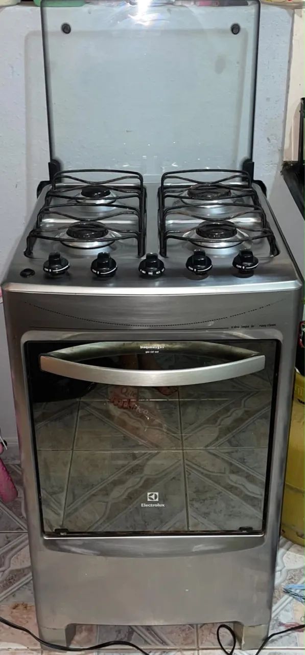 Fogão 4 bocas Electrolux prata - Foto 3