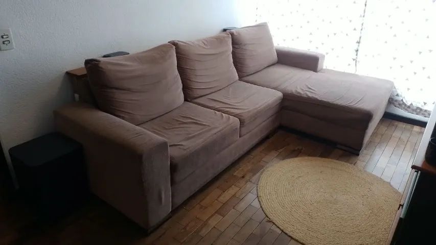 Sofá com Chaise - (Usado) Retirar no Juvevê