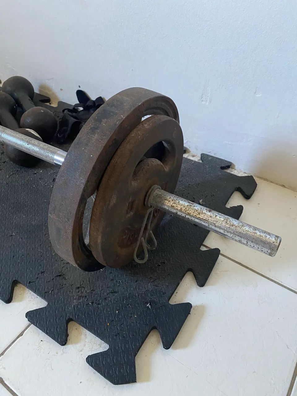 Musculação Barra Reta - Foto 2