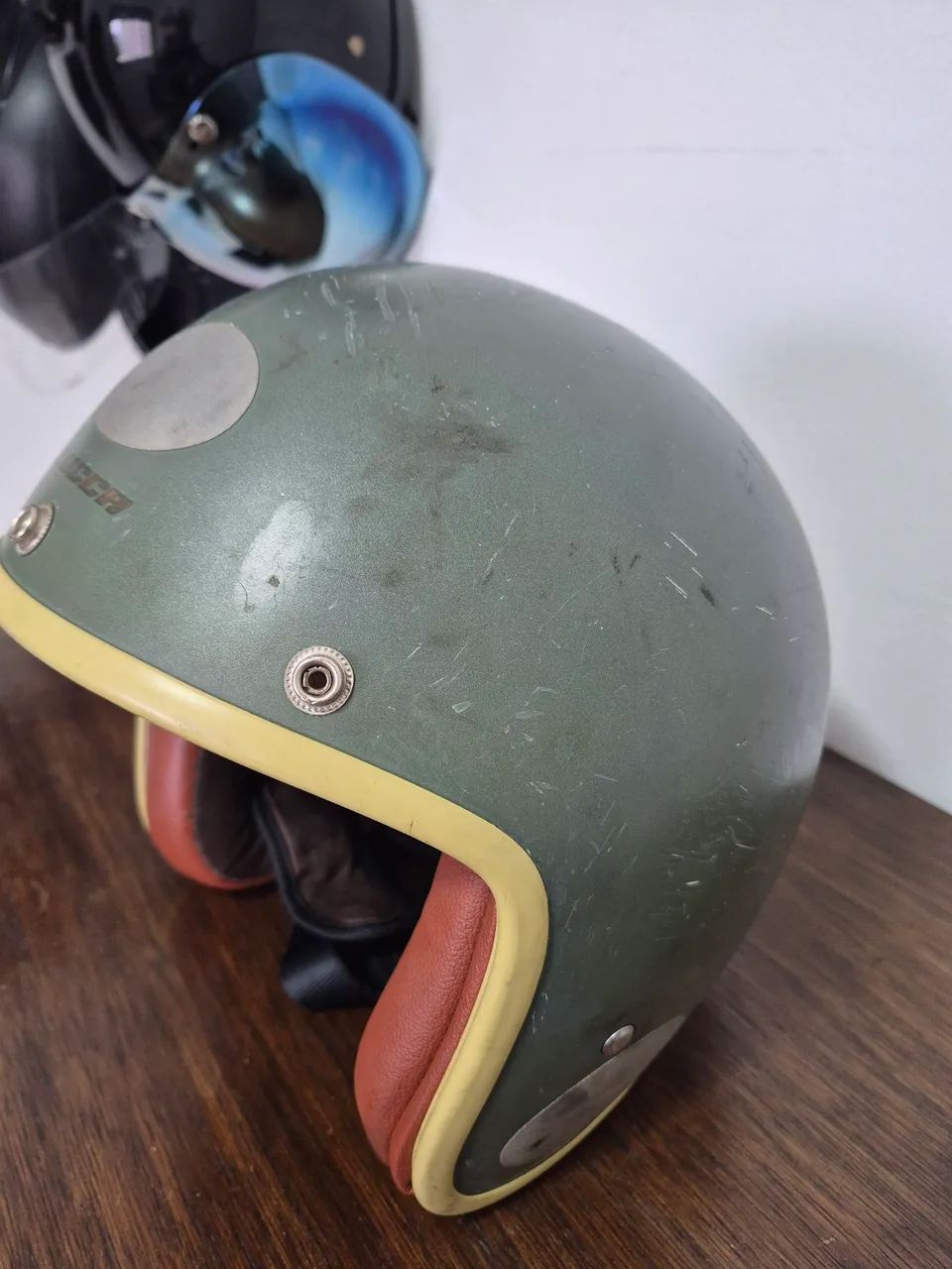 Capacete old school aberto lucca custom - Foto 2
