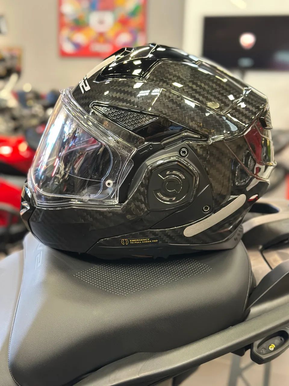 LS2 ADVANT X CARBON TAMANHO 60 - Foto 5