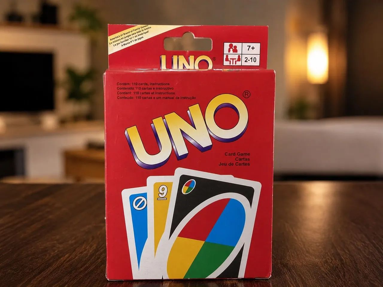 Jogo de Cartas UNO 110 Cartas para Família e Amigos - Foto 5