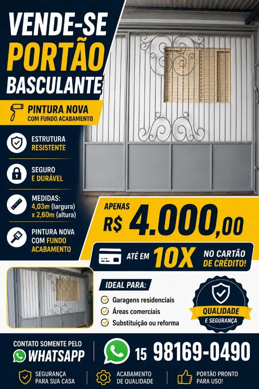 Portão Basculante 