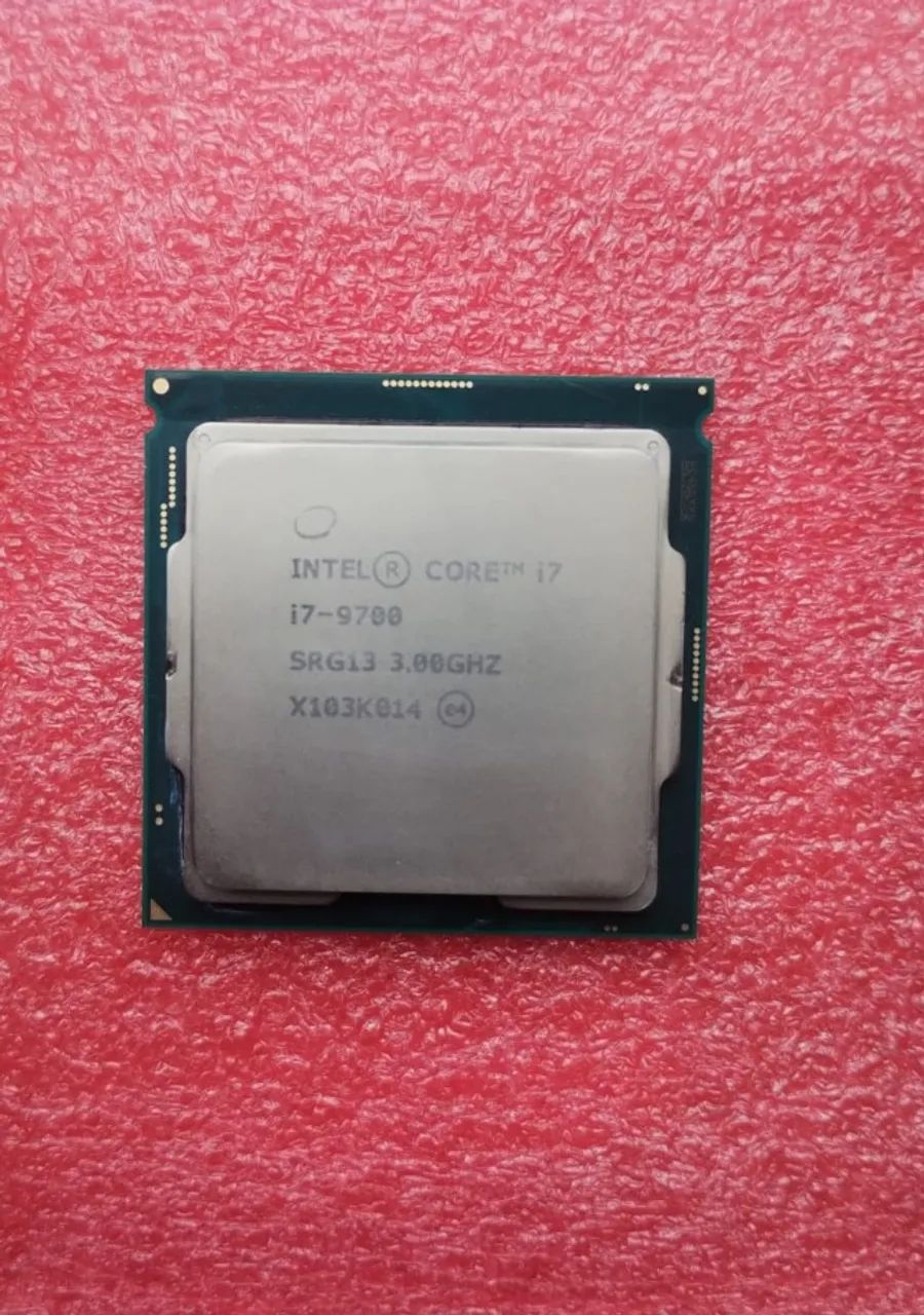 Processador Intel Core i7 9700 3.0 HZ a 4.70 GHZ Cache 12 MB
