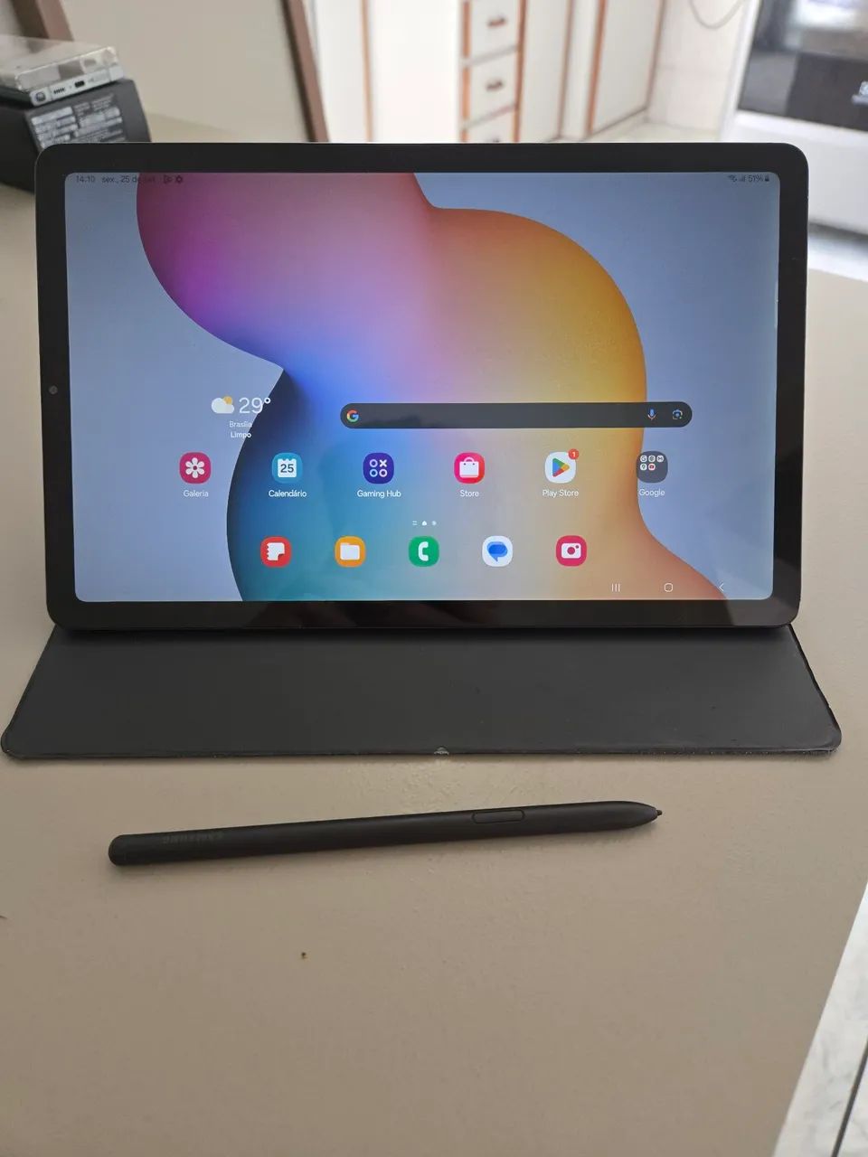Samsung Galaxy tab s6 lite + s pen + capa original - Foto 3