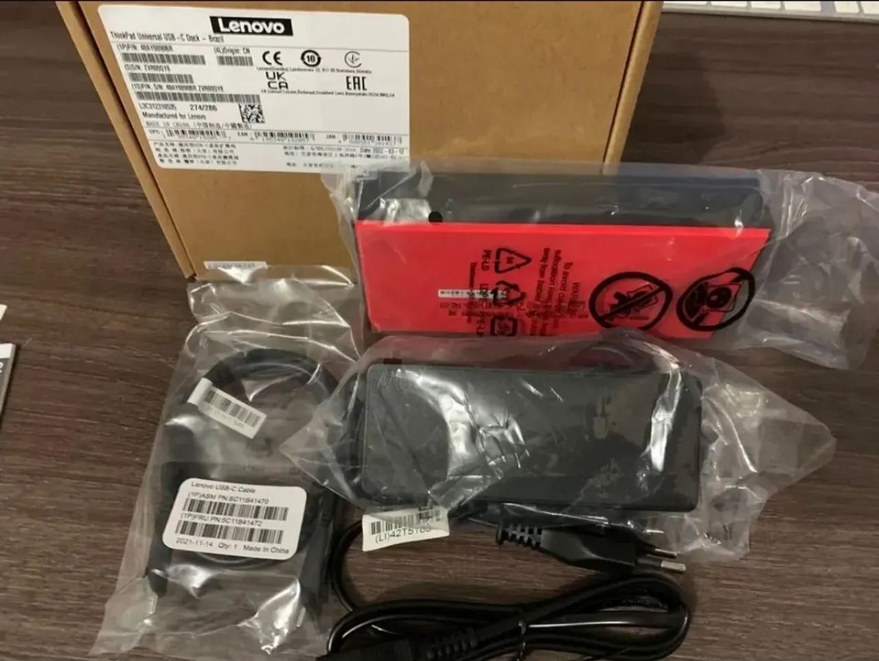 DockStation Thinkpad Usb-c 40ay0090br - Foto 3