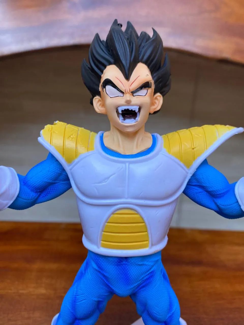 Action Figure Dragon Ball - Vegeta 20cm Se Transformando Em Oozaru - Foto 2