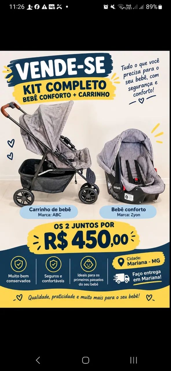 Carrinho de bebê