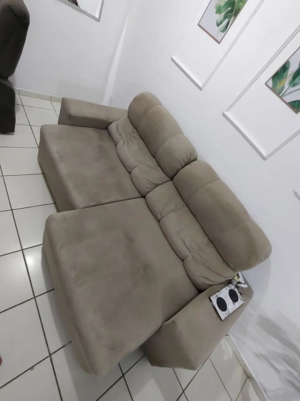 Vendo sofá retrátil reclinável 65573787417601124