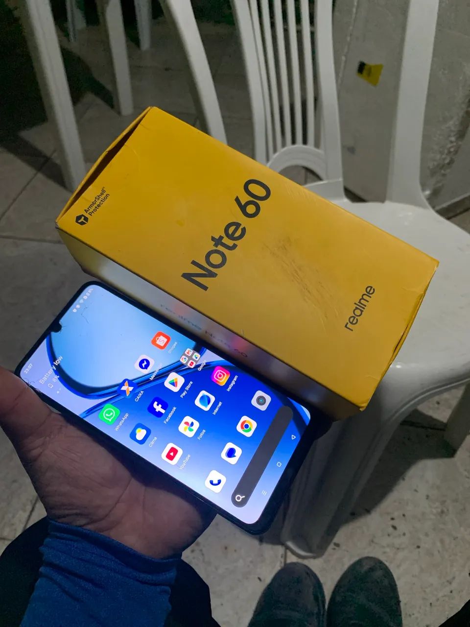 Vendo celular realme not 60 seminovo3 meses de comprado  - Foto 3