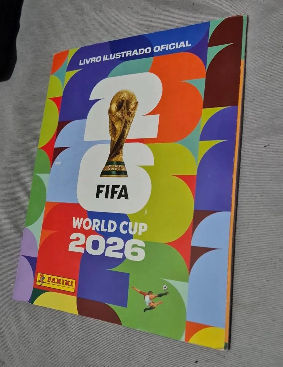 Álbum da Copa 2026 + 395 figurinhas