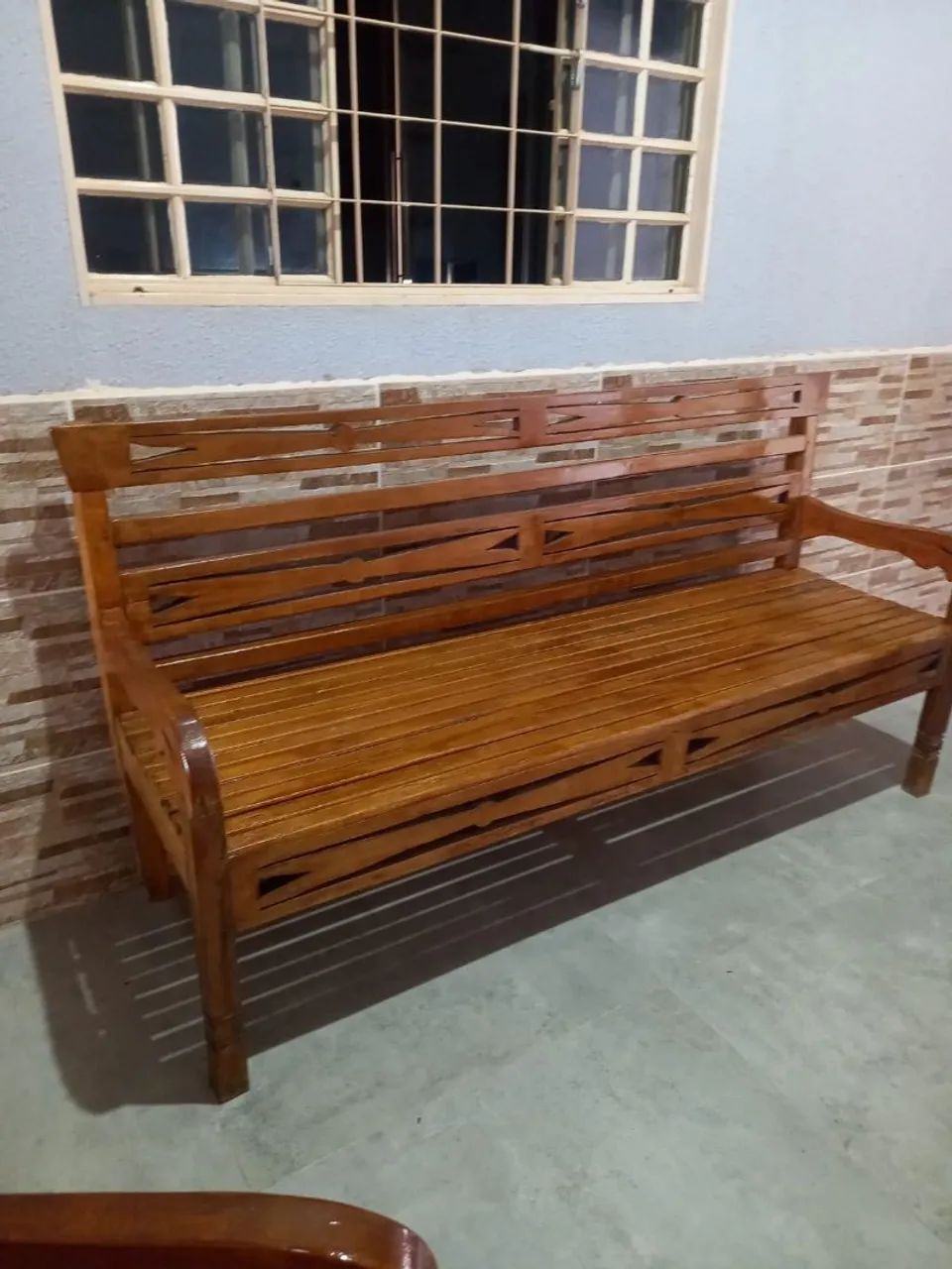 Jogo de bancos Madeira 