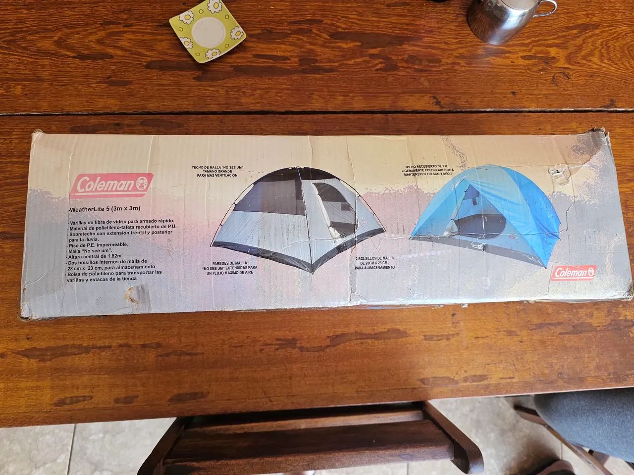 Barraca coleman 5 lugares