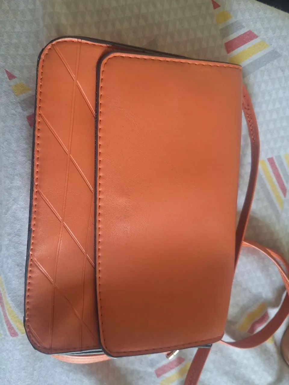 Bolsa Caramelo Laranja pequena  - Foto 3