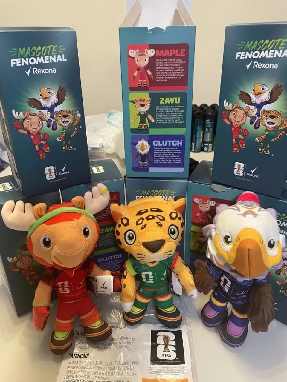 Mascotes Oficiais da Copa do Mundo FIFA 2026