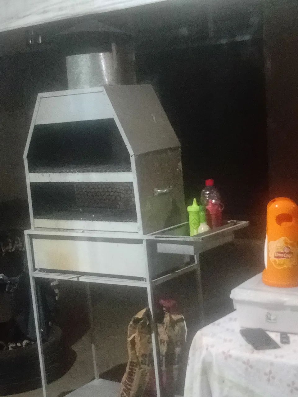Carrinho de churrasquinho
