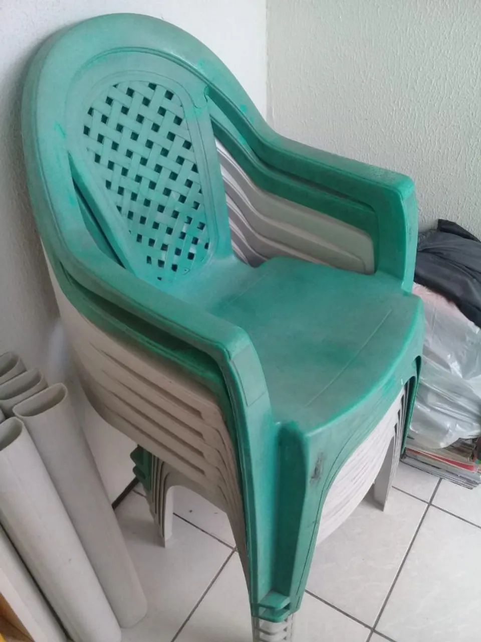 Cadeiras plasticos - Foto 2