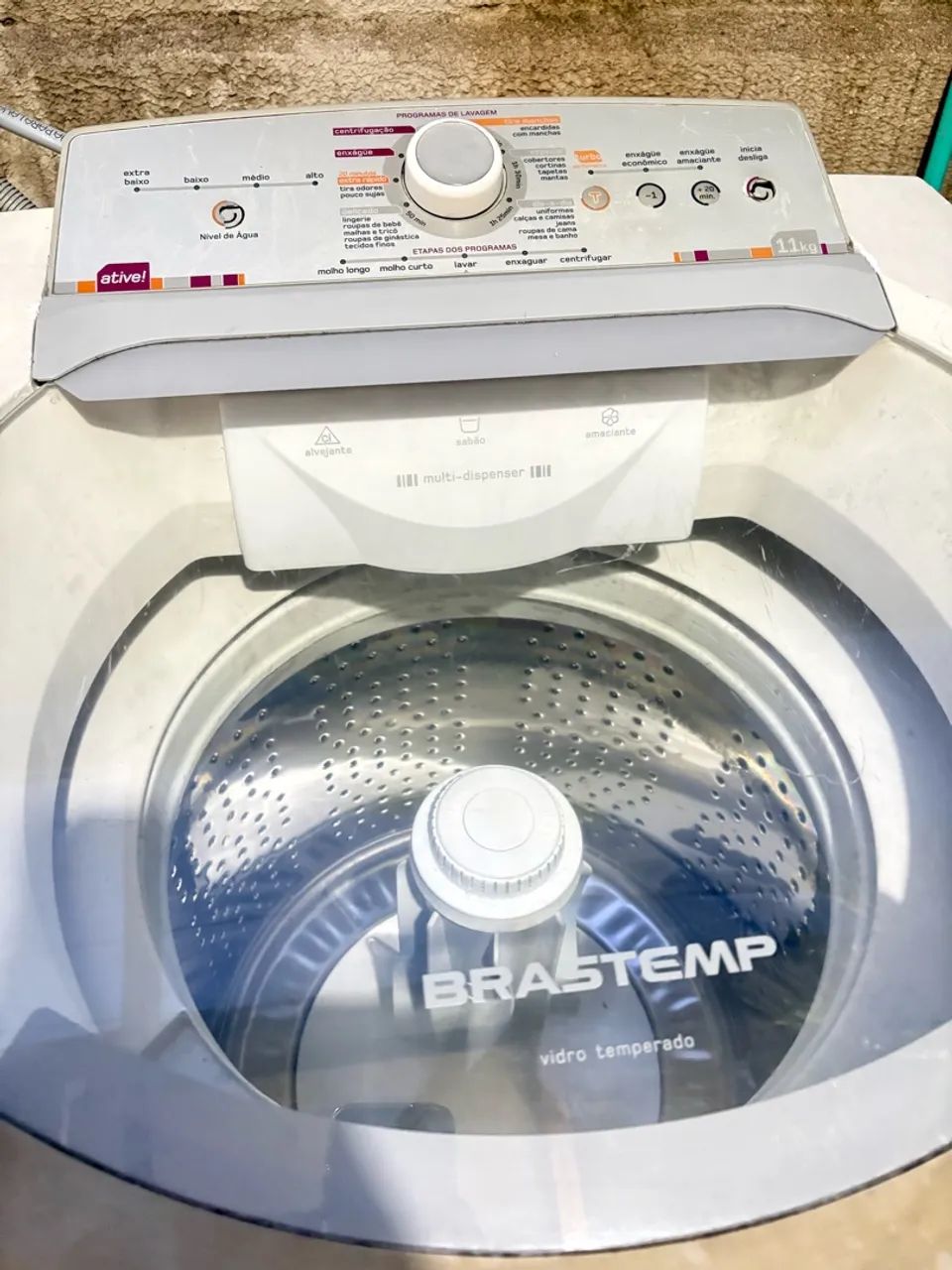 MÁQUINA DE LAVAR BRASTEMP FUNCIONANDO NORMAL