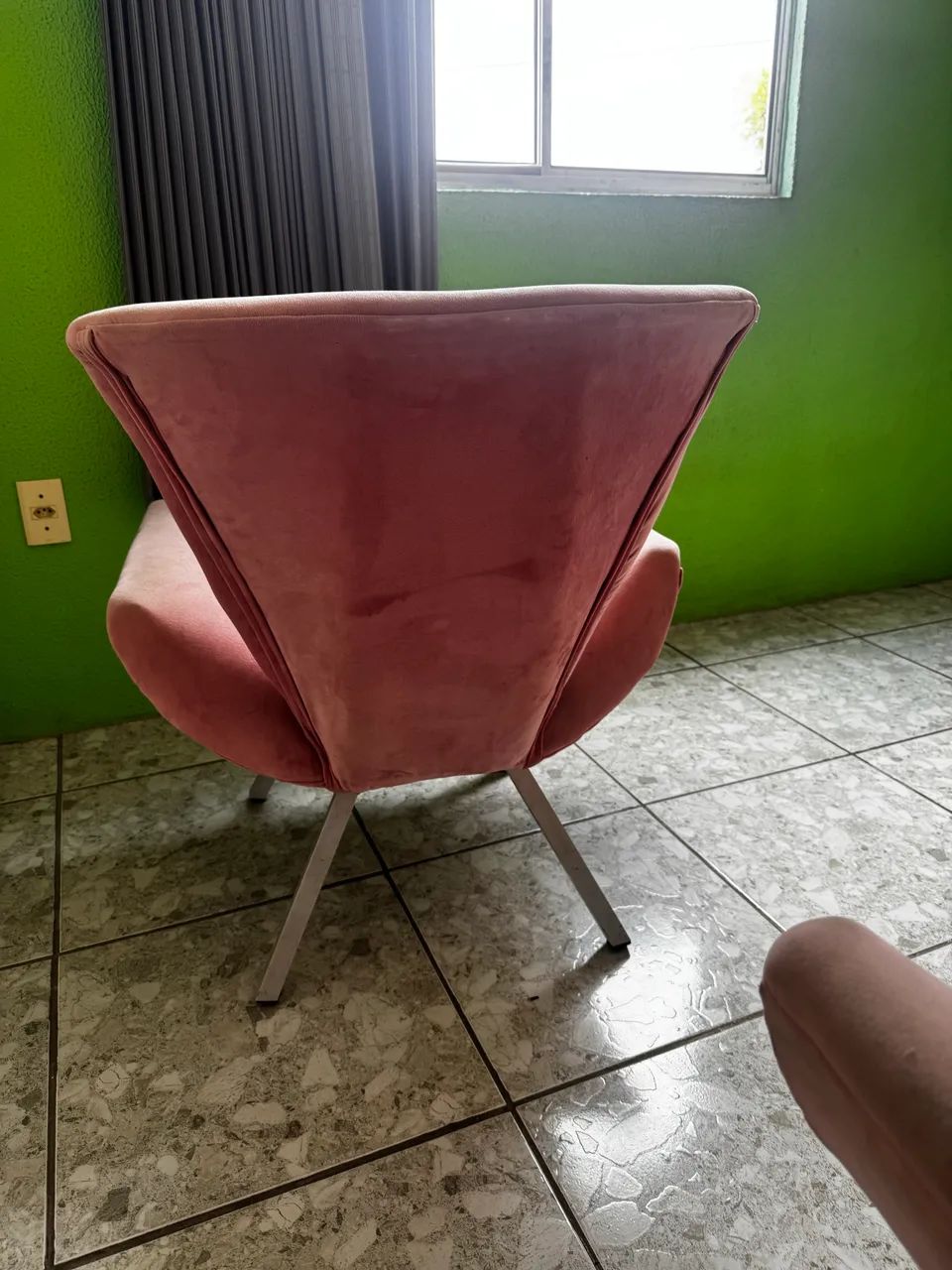 Vende-se Poltronas Canoa na cor rosa  - Foto 2
