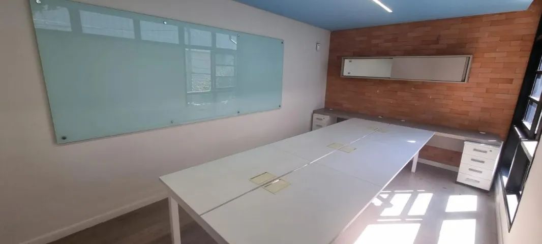 Mesa para escritorio com 6 lugares marca Artflex