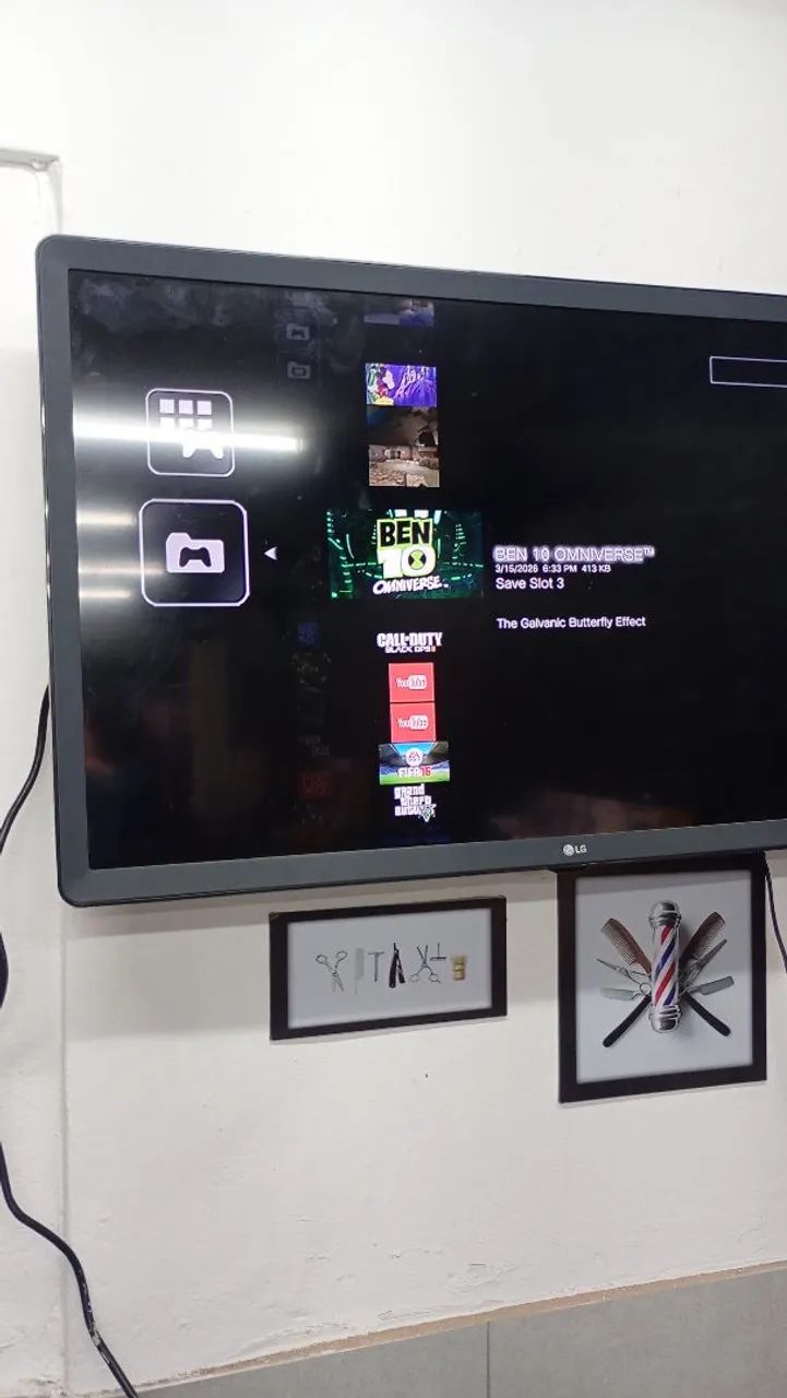 Ps3 com 30 jogos  - Foto 3