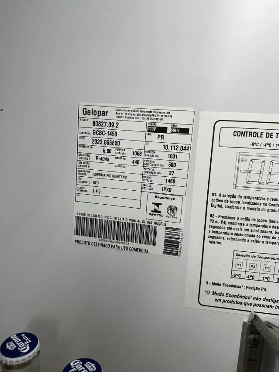 Refrigerador Vertical Gelopar 1468 Litros 220v Gcvr-1450 220v - Foto 2