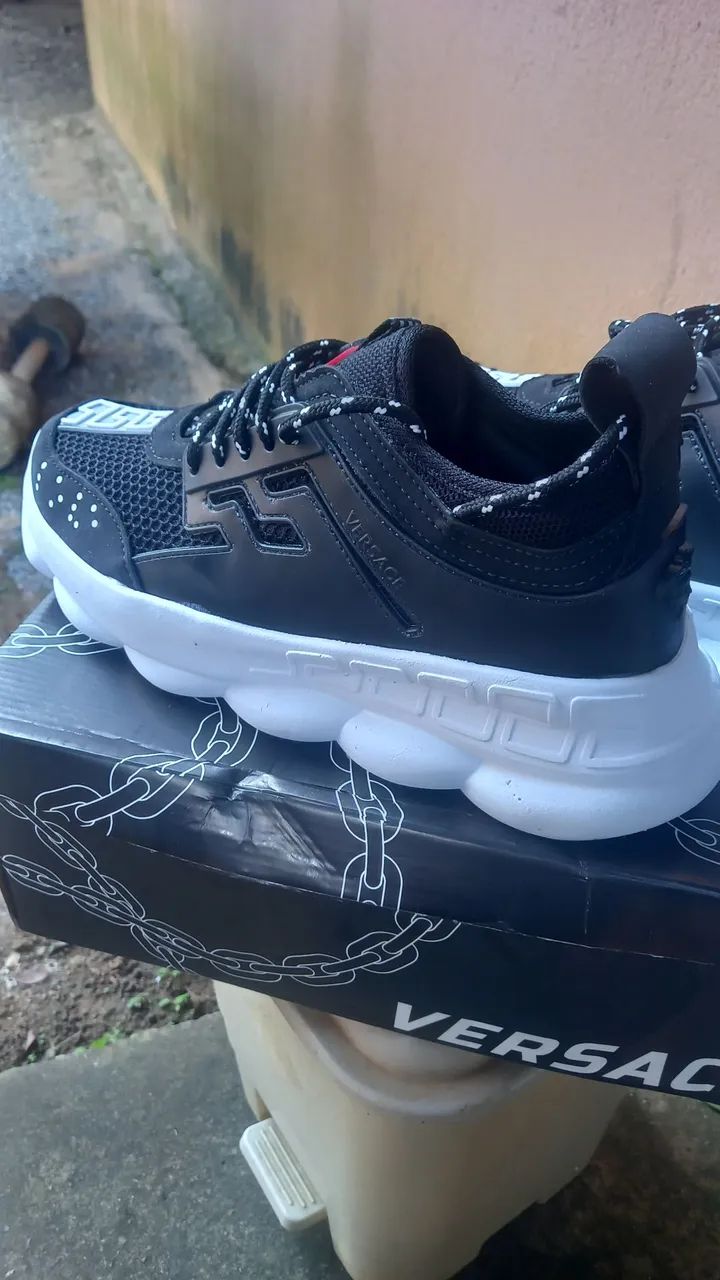 Tenis Versace Chain Reaction 
