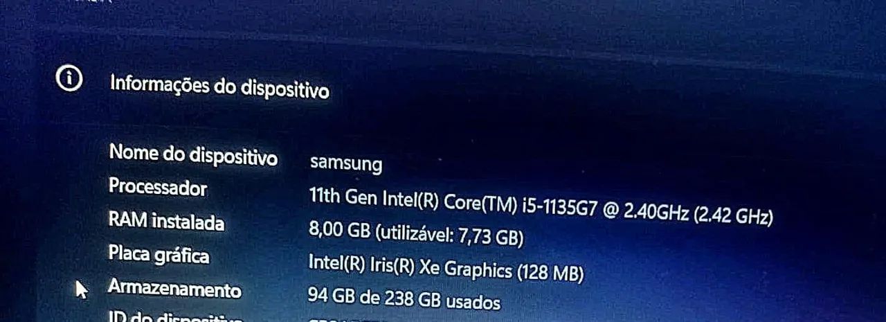 Notebook Samsung  - Foto 3