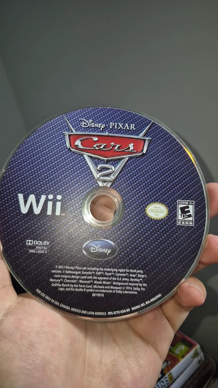 Jogos de Nitendo wii, Mario Kart e Carros 2 - Foto 2