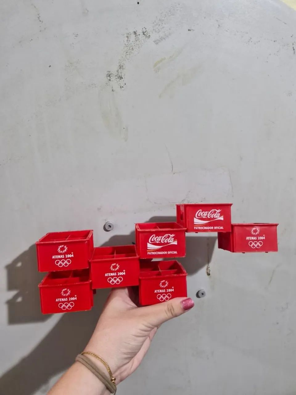 Engradados Coca-Cola- ATENAS 2004