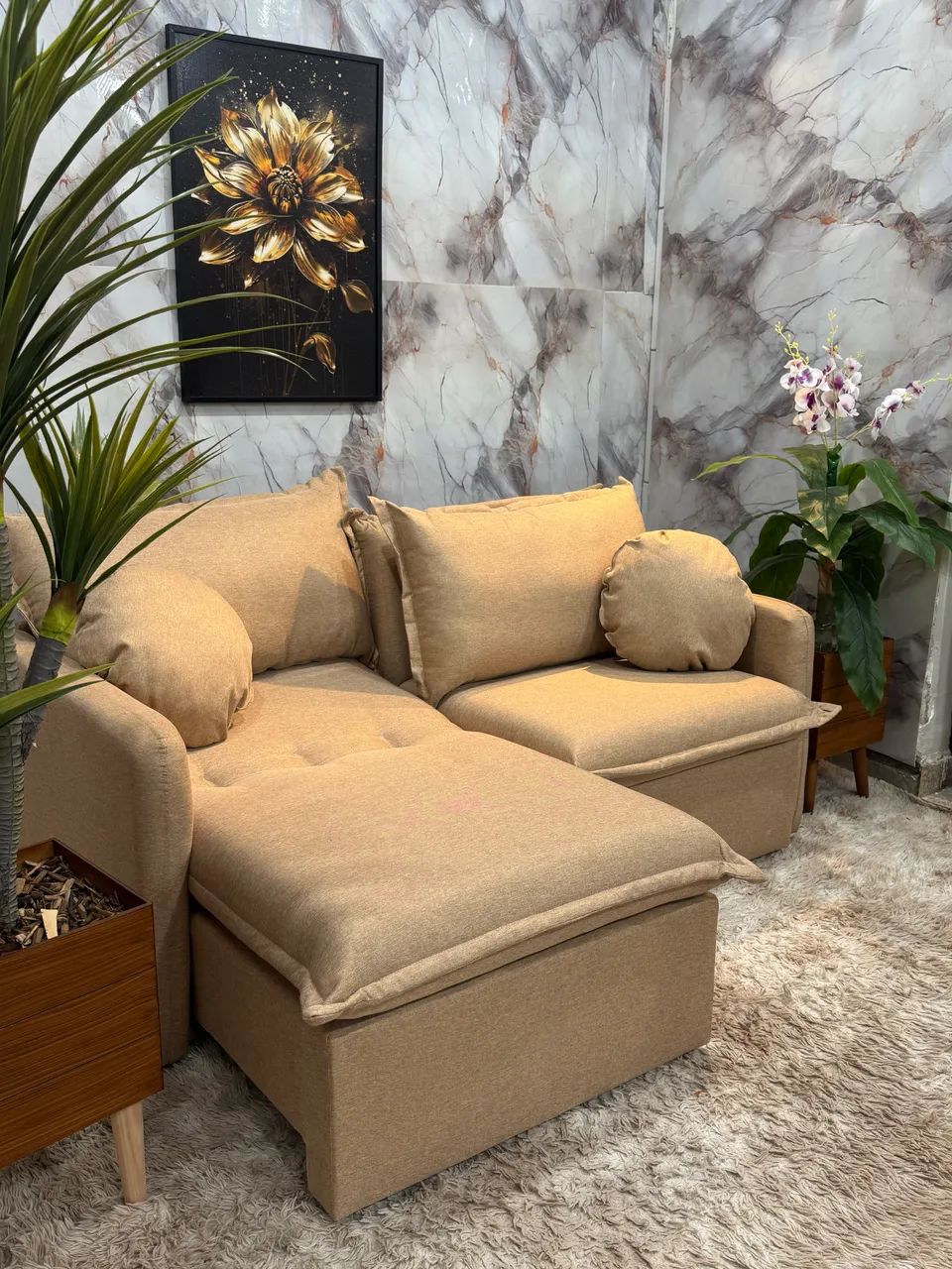 Promoção sofá cama última peça sem detalhes  - Foto 3