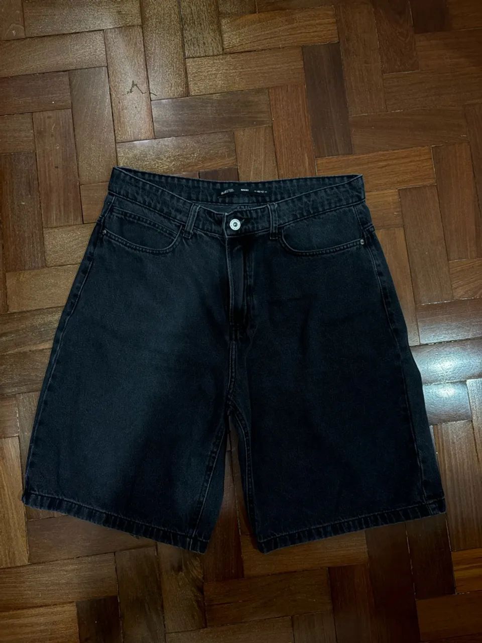 bermuda baggy preta 42