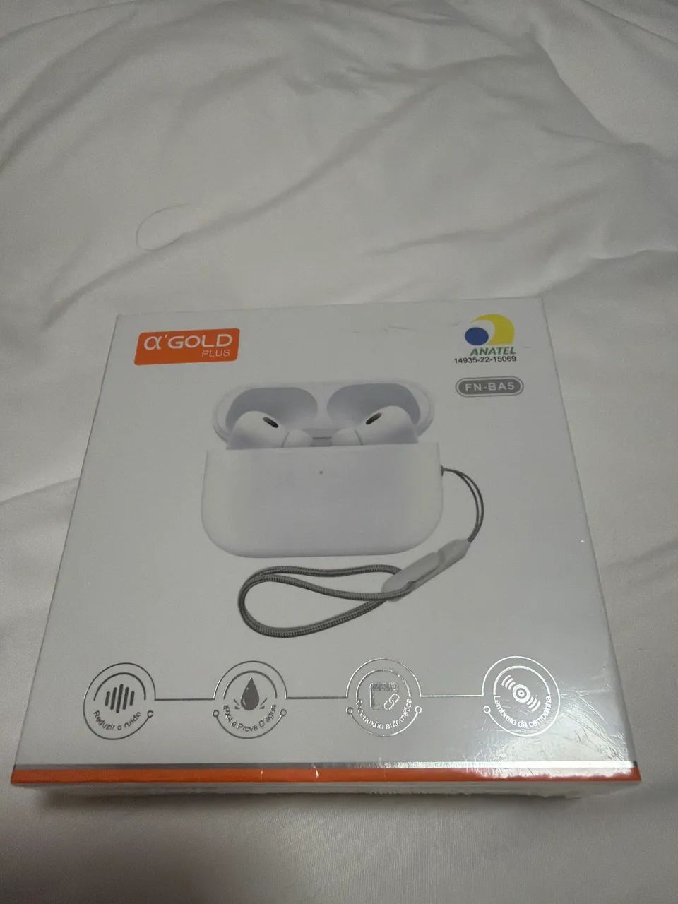 Fone Bluetooth A?Gold Plus FN-BA5 - Novo/Lacrado
