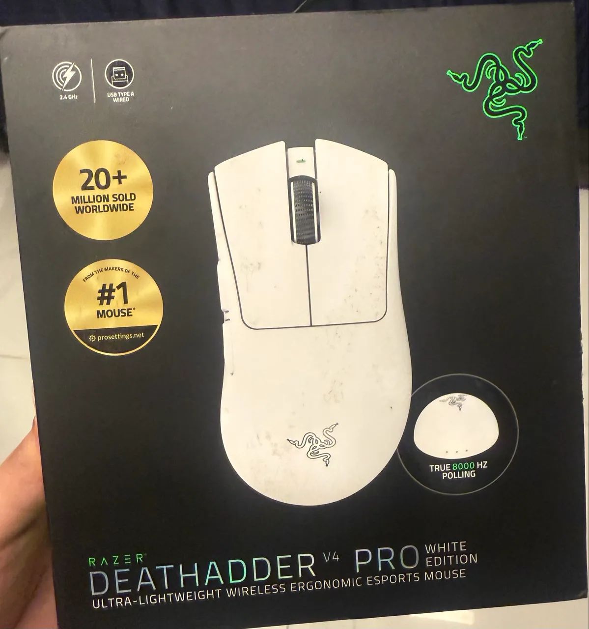 Mouse Razer  DEATHADDER V4 pro - Foto 4