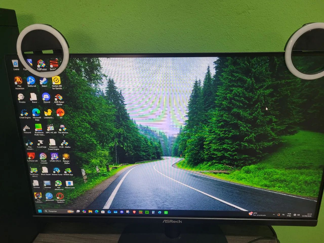 SRock 24,5 - Full HD HDMI - Usado