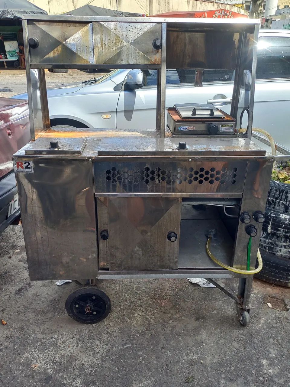 Carro de cachorro quente 