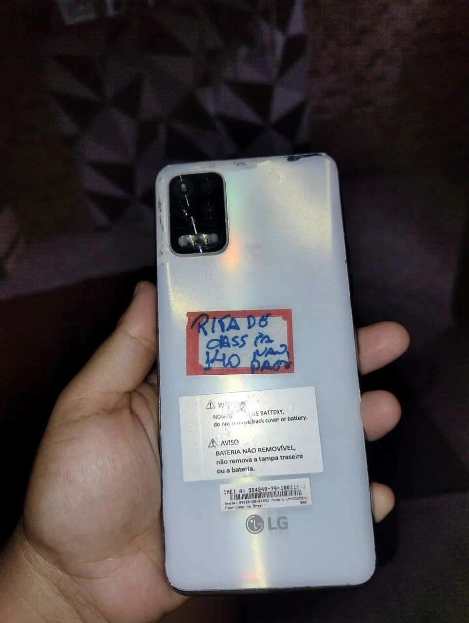 LG K61+ PRA TROCAR TELA 90,00 Tem conversa  - Foto 2