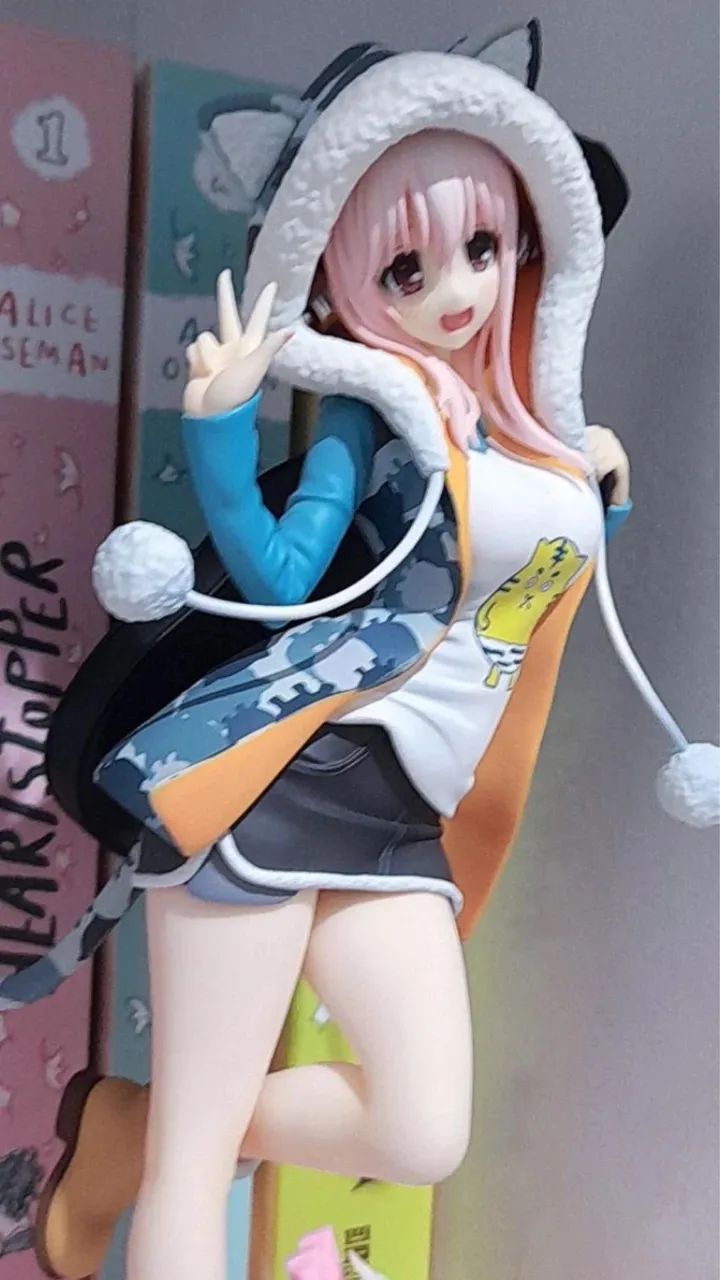Super Sonico 1/8 Gift seminova c/ caixa - Foto 2