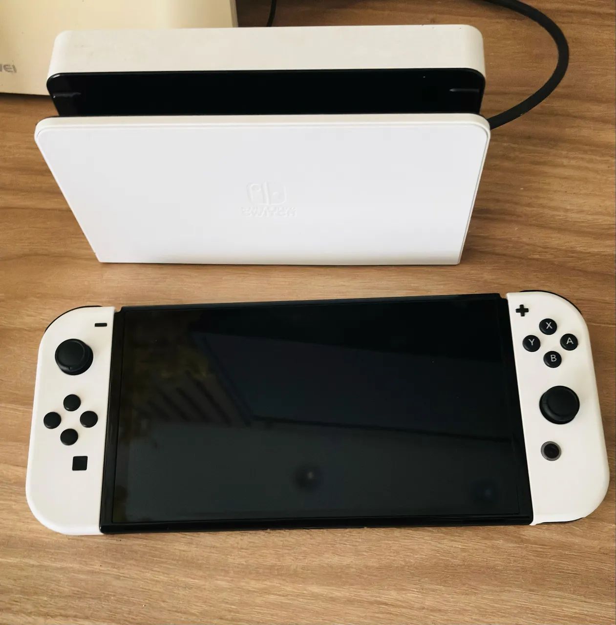 Nintendo Switch OLED Desbloqueado + 128GB | Completo e Pouco Uso - Foto 4
