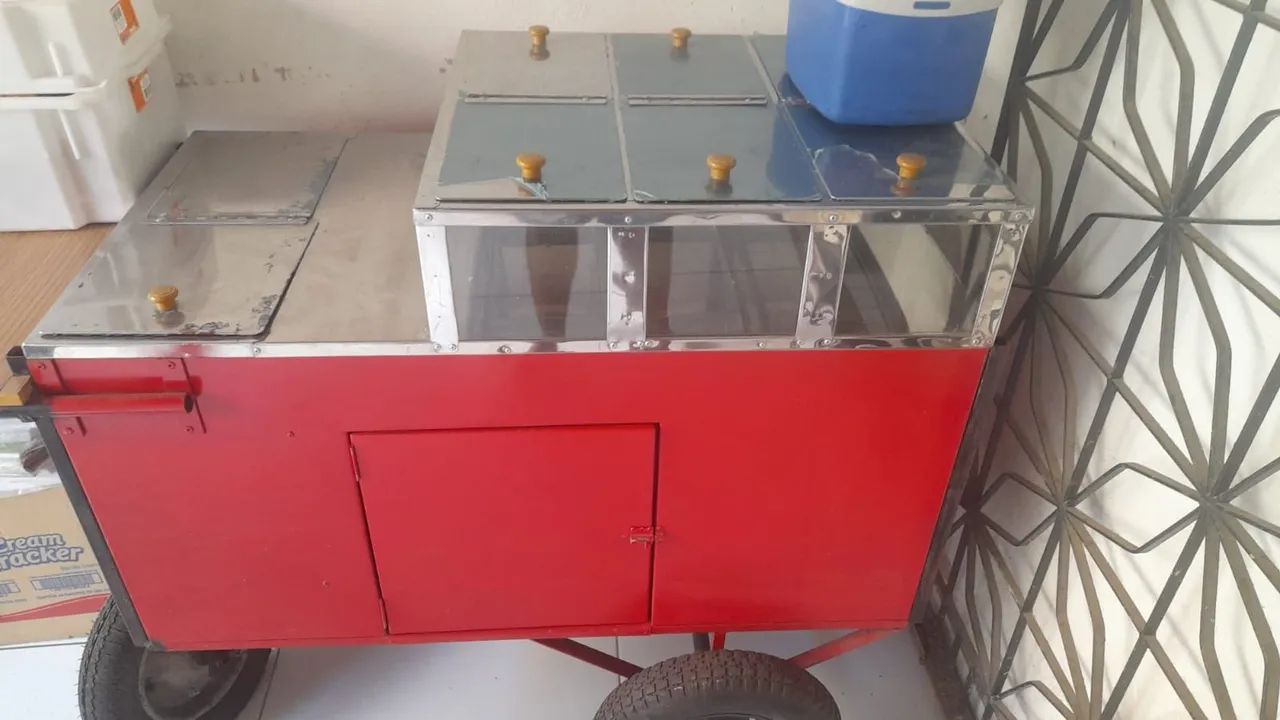 Carrinho de venda de lanche novo - Foto 2