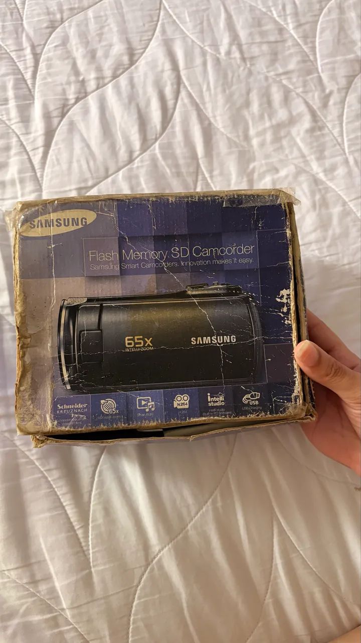 CAMERA Samsung Flash Memory SD Camcorder - Foto 3